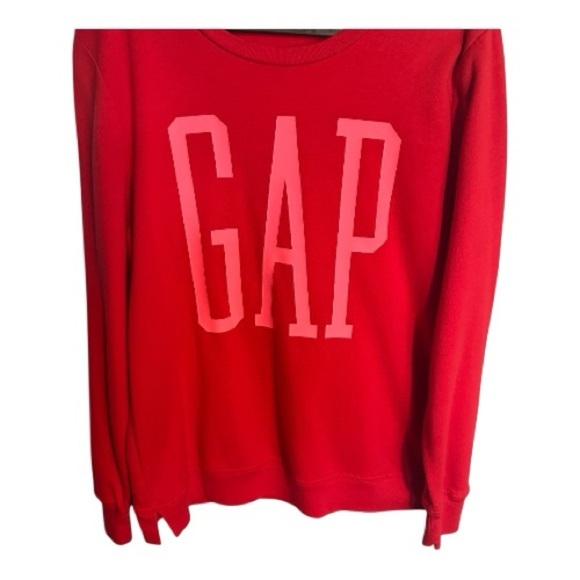 GAP Vibrant Red Crewneck - Picture 3 of 6